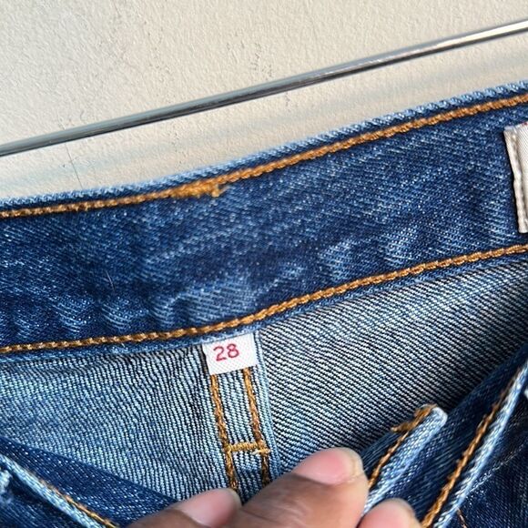 Levi’s White Oak Cone Denim Blue Jeans 28 - Picture 8 of 9